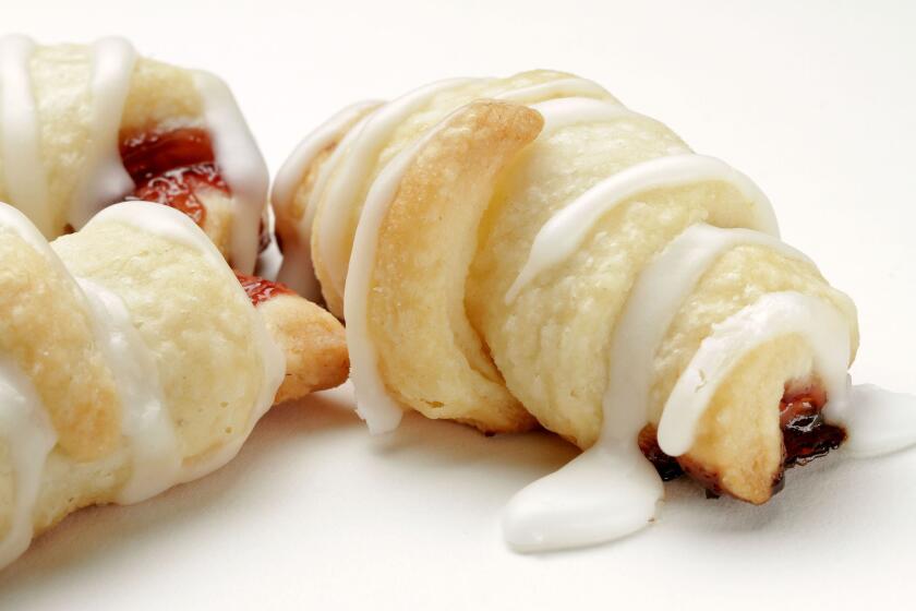 Recipe: Ronnie's raspberry crescents