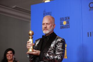 BEVERLY HILLS, CA-JANUARY 06: Best Television Limited Series or a Motion Picture Made for Television Winner The Assassination of Gianni Verscace Ryan Murphy in the Trophy Room at the 76th Golden Globes at the Beverly Hilton Hotel on January 06, 2019 (Allen J. Schaben / Los Angeles Times)
