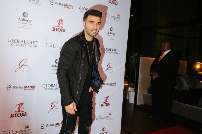 Actor and musician Jencarlos Canela attends Global Gift Foundation Dinner in Miami. He has been cast as Jesus Christ in Fox's "The Passion."