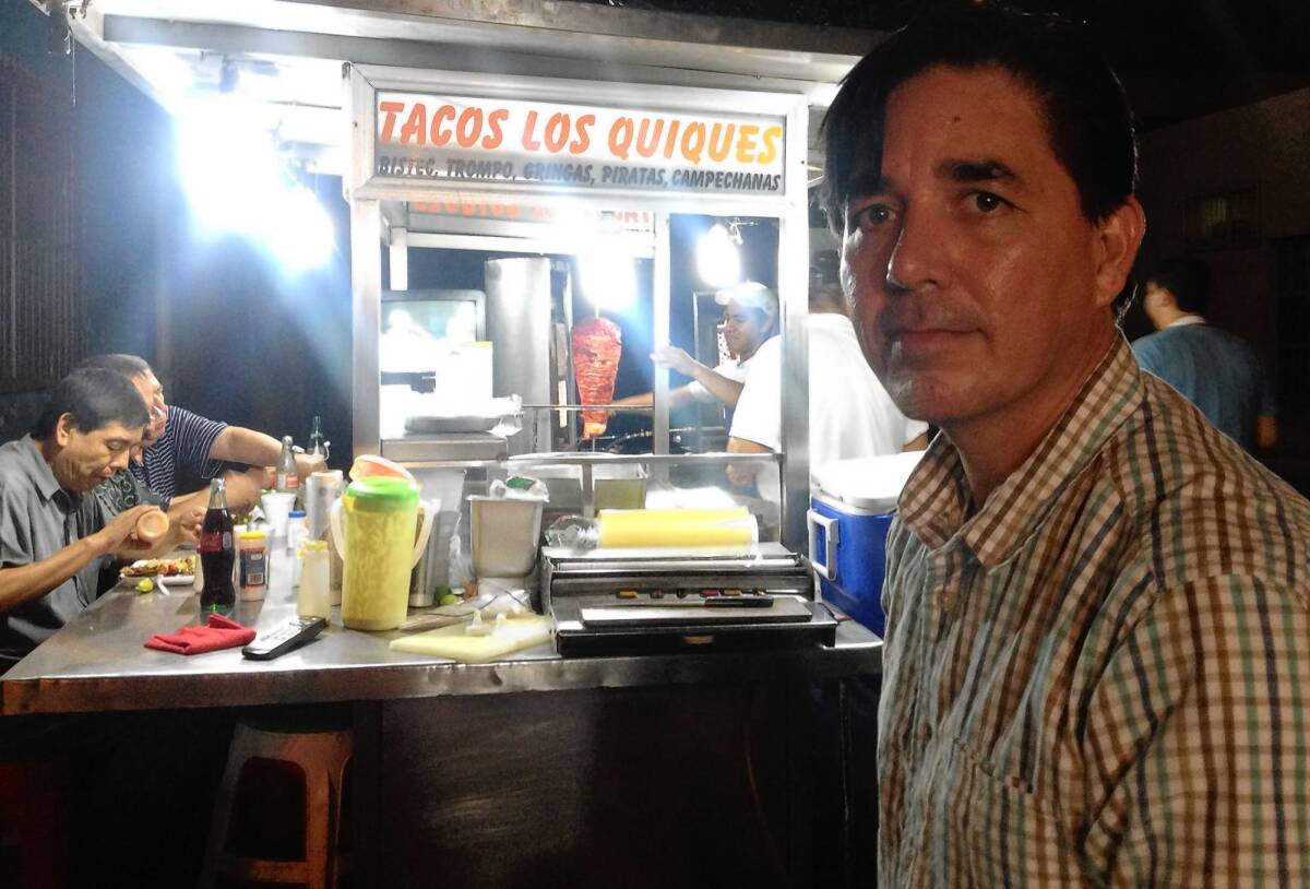 Monterrey resident and poet Armando Alanis now feels safe enough to stop off for a late-night nosh at Tacos Los Quiques, a favorite sidewalk food cart. “We couldn’t have done this two years ago,” he said, referring to the violence in the Mexican city.