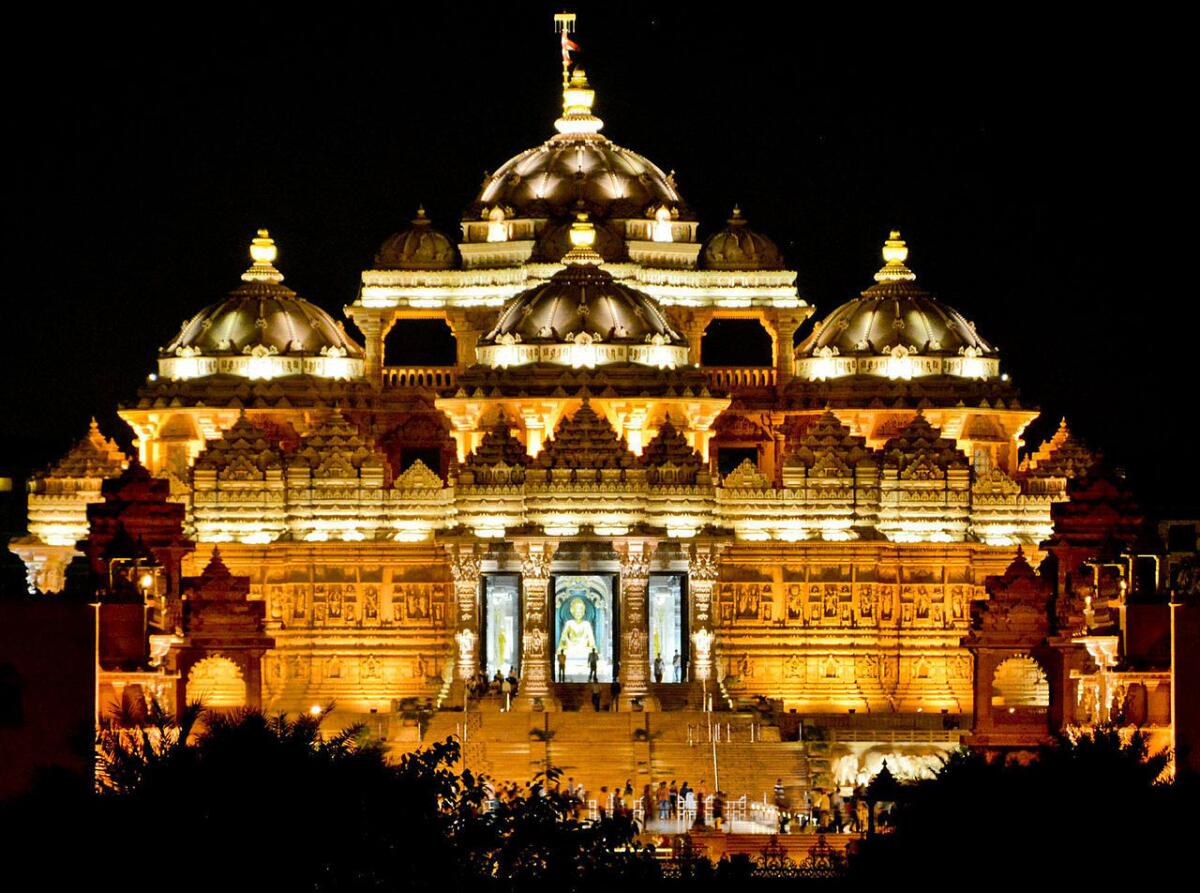 India temple Swaminarayan Akshardham