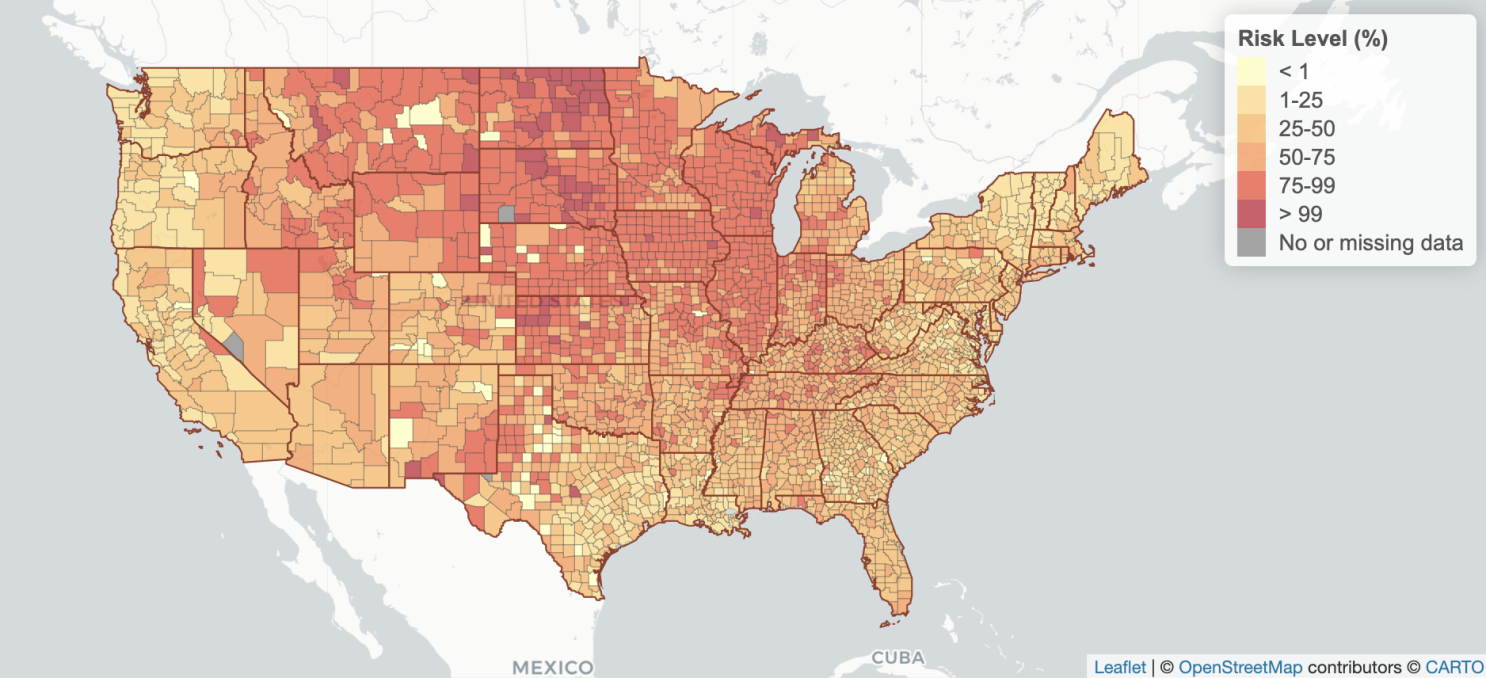 Los Angeles Zip Code Demographic Map 2022