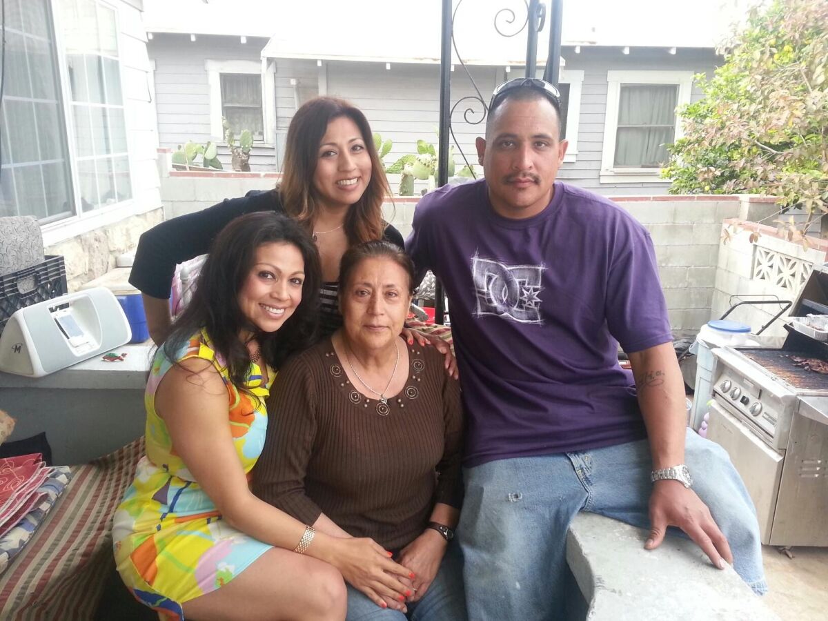 Jesus Avalos and his family