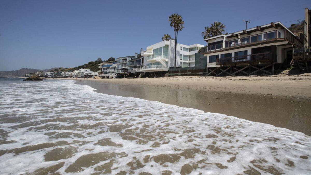 An inherited home once owned by comedian Dom DeLuise in Malibu has received a large property tax break and is available for rent.