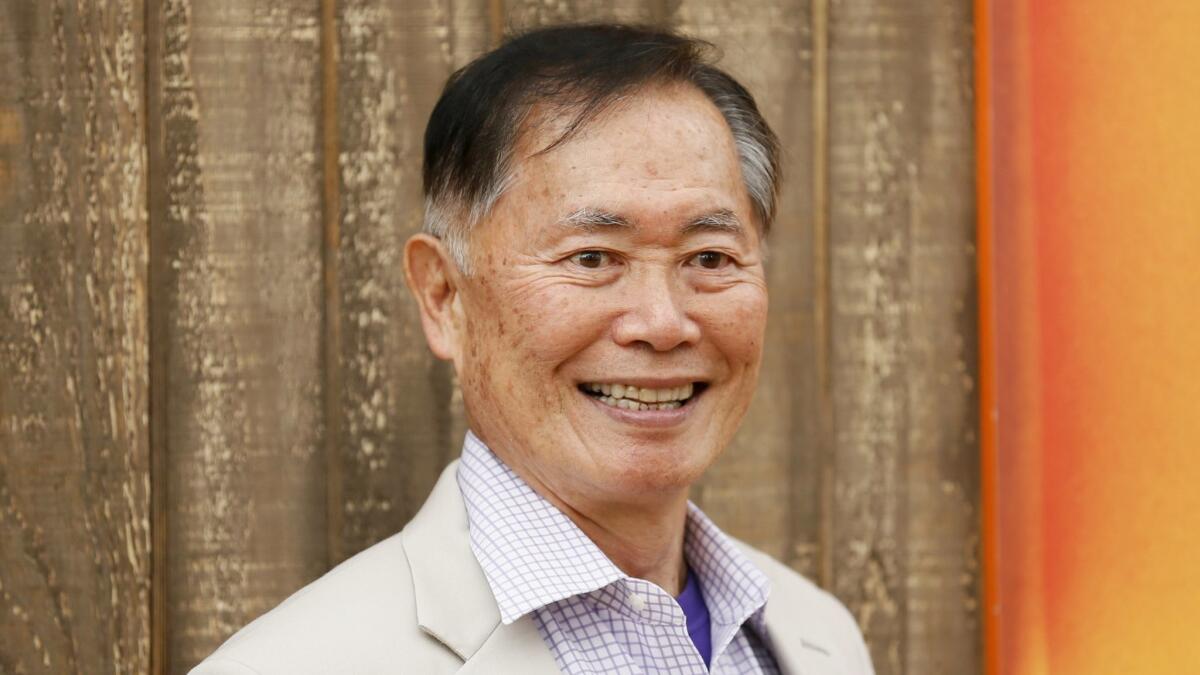 Actor George Takei has more than 10 million followers on his Facebook page.