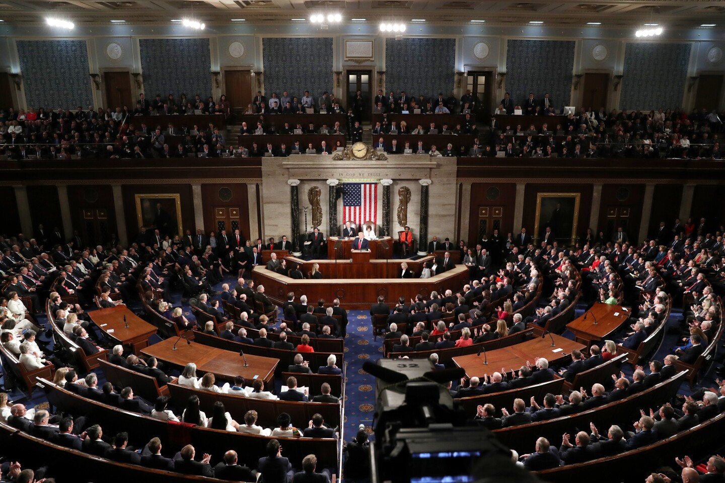 Partisan passions overtake Trump's State of the Union speech The San