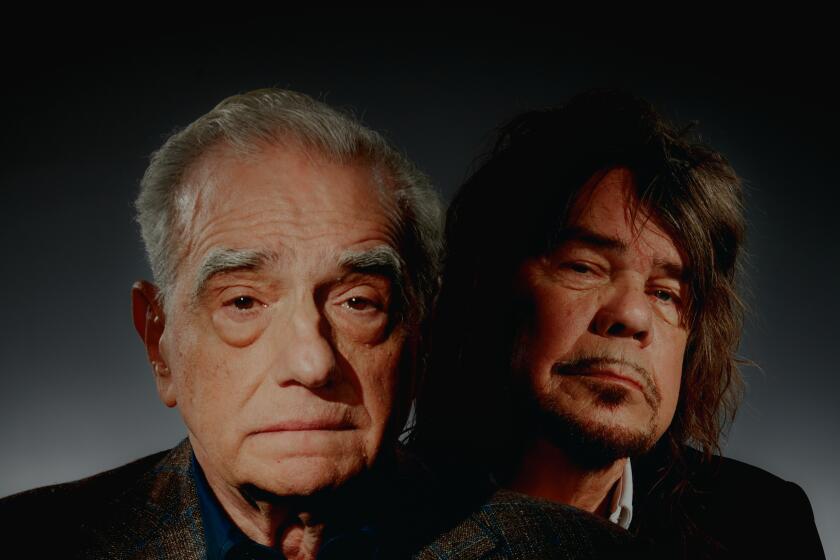 Martin Scorsese and David Johansen at the Loews Regency New York Hotel in Manhattan