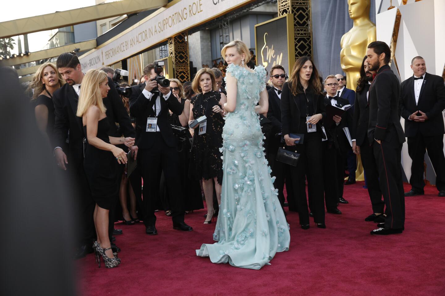Oscars 2016: Red carpet arrivals
