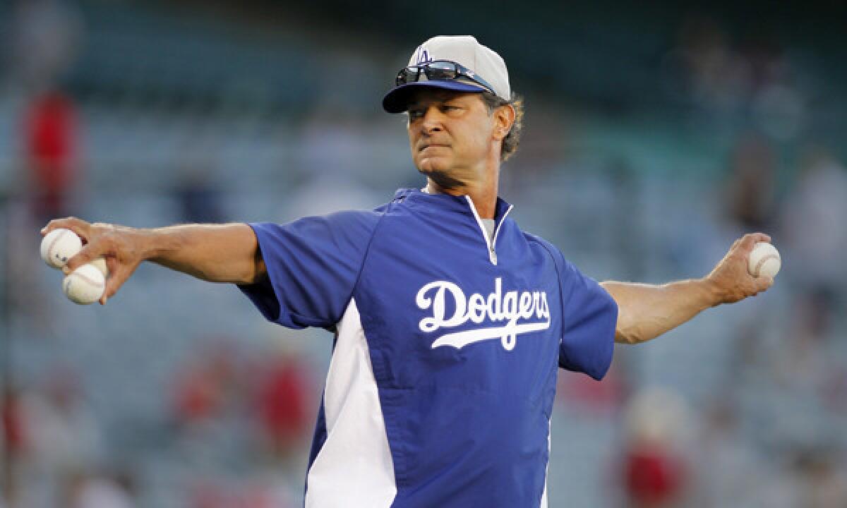 Don Mattingly wishes he hadn't spoken publicly about his contract status as Dodgers manager in October.