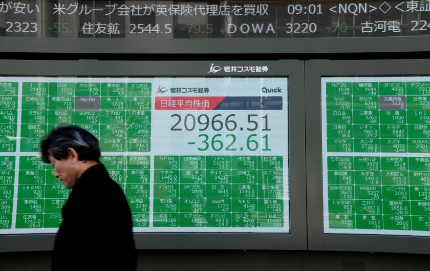 Stock Futures Asia Markets Crash On Oil War And Coronavirus Los Angeles Times