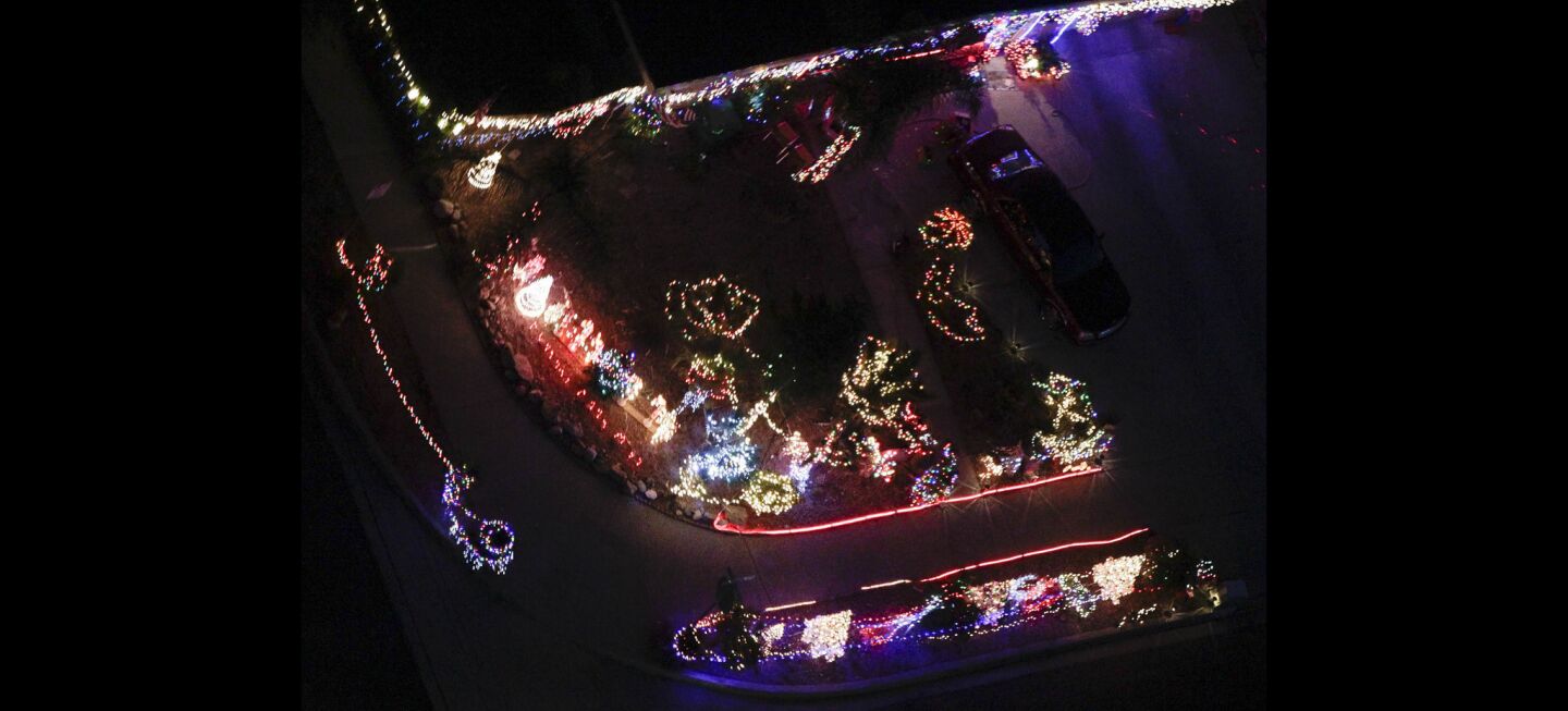 Holiday lights helicopter tours