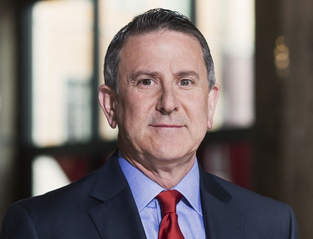 Target CEO Brian Cornell is photographed at Target Plaza Commons in Minneapolis on Feb. 21 2017. Target is heading into the final stretch of the holiday season with lots of momentum. Cornell reports that holiday sales have continued to stay strong even amid worries about the new omicron variant. (Target via AP)