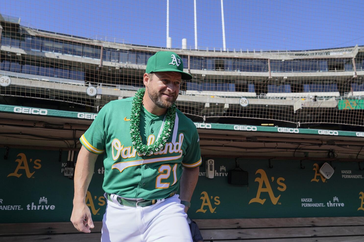 The day an ex-Oakland A's player made America proud