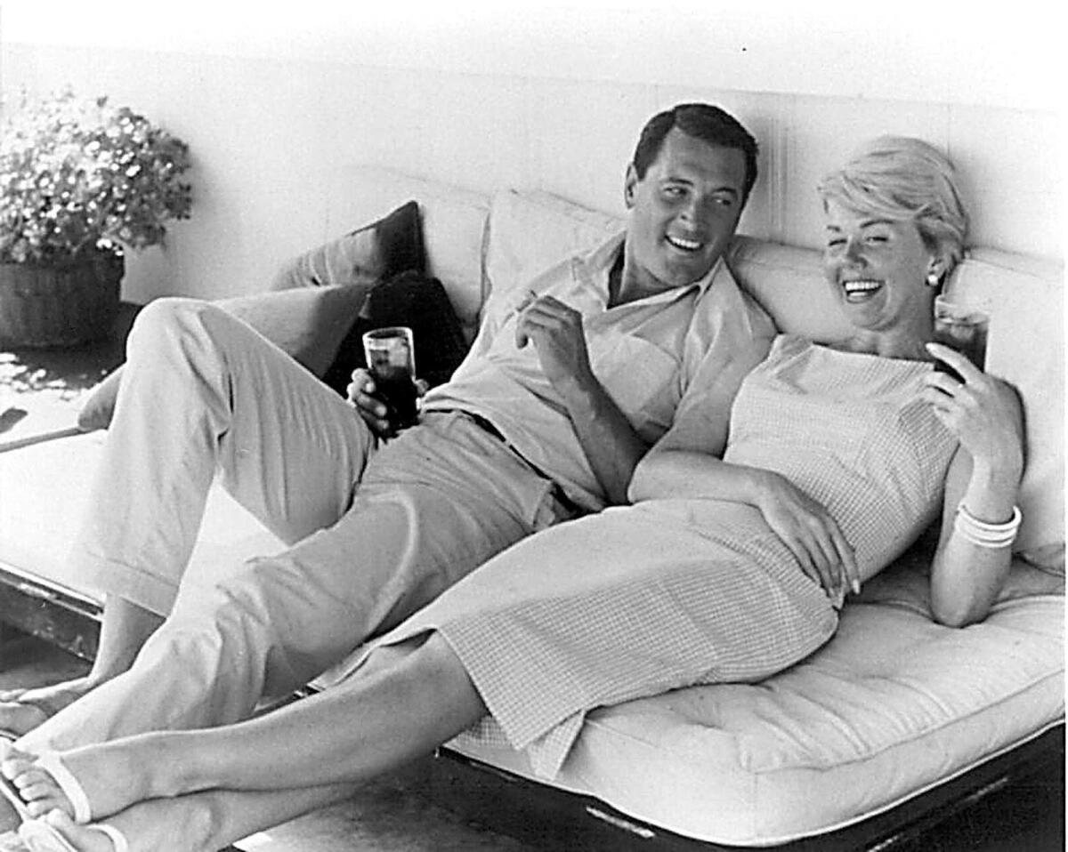 The Beverly Hills residence where Doris Day, right, lived during her show business days is for sale at $14.5 million.