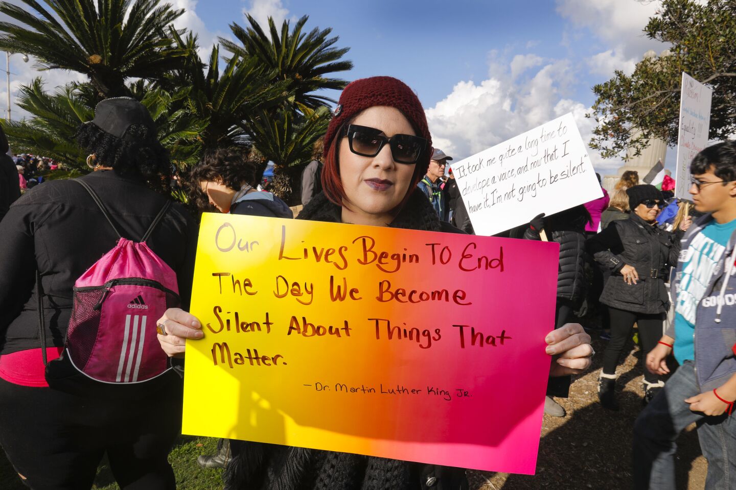 Voices from the San Diego Women's March 2018