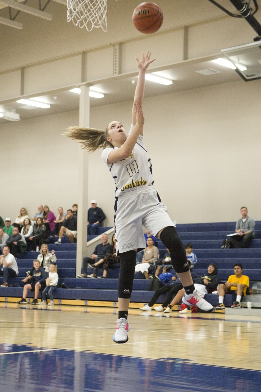 Newport Christian Girls Basketball Routs Brethren Christian Los