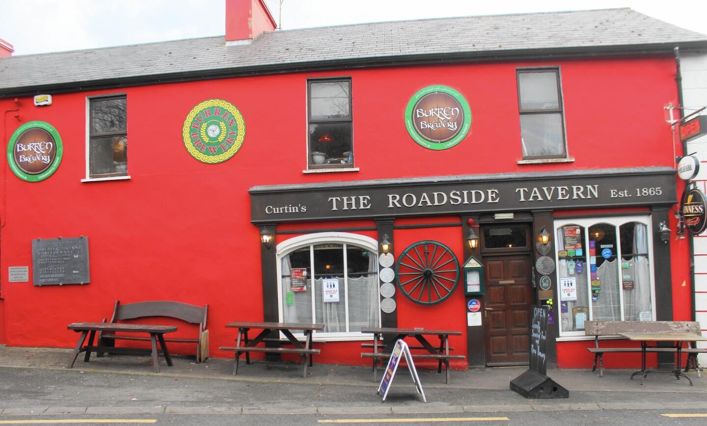 The Burren Brewery is next to The Roadside Tavern, one of the oldest pubs in the Burren area.
