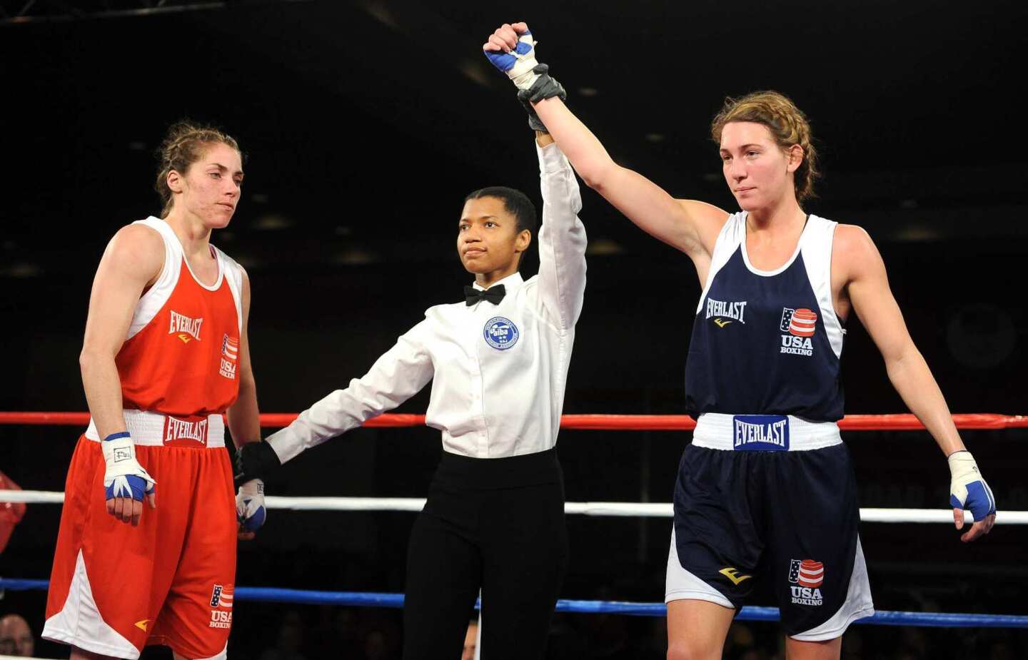 Women's boxing trials