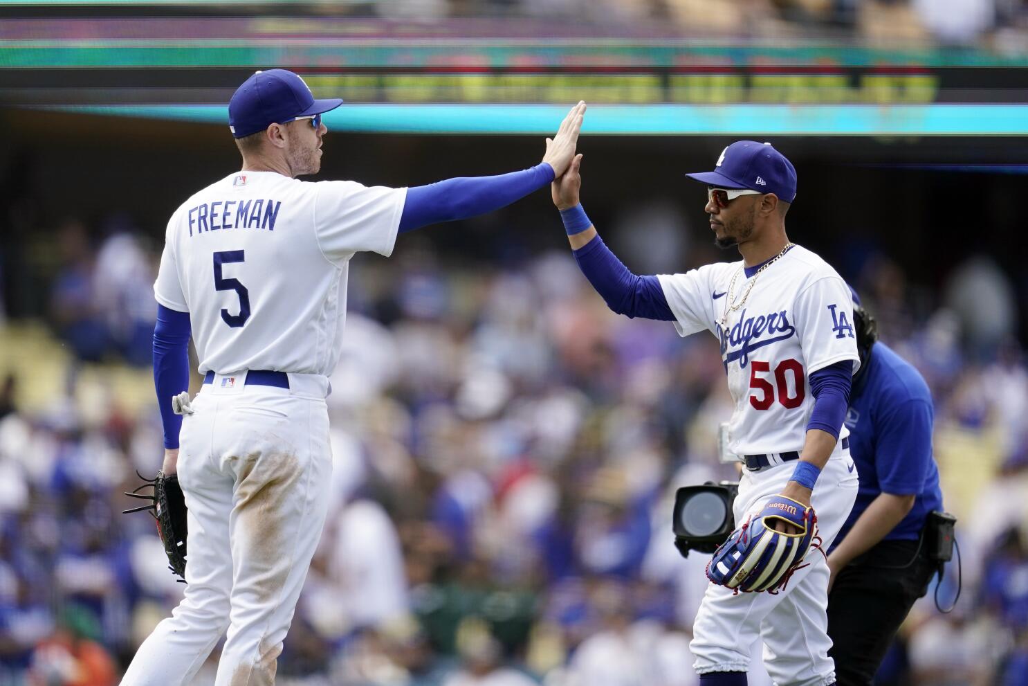 Dodgers beat Braves 5-1, take 2 of 3 vs World Series champs