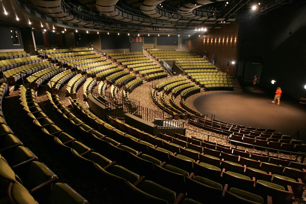 The Mark Taper Forum, which will remain dark until fall.