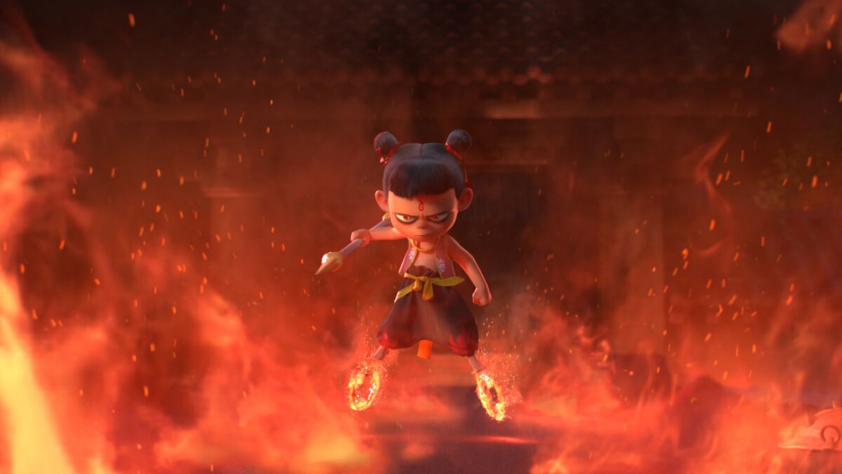 In "Ne Zha," the beloved mythological character comes to gorgeously animated life