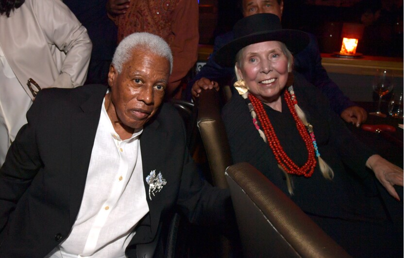 Wayne Shorter and Joni Mitchell