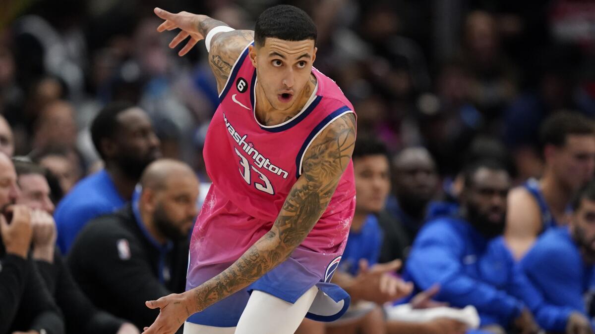 Kuzma leads short-handed Wizards past Mavericks 113-105 - Victoria Times  Colonist