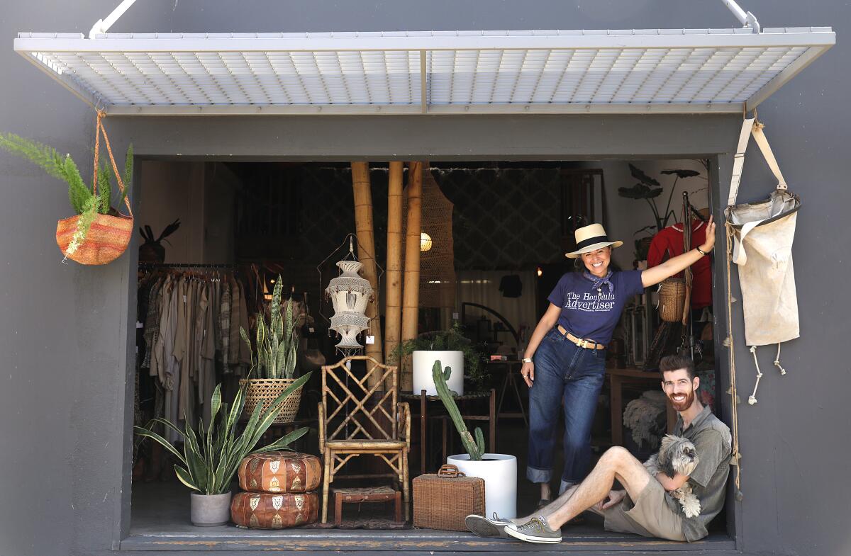 Having outgrown a rented shop in Atwater, Brooke Bailey and Johnny Wiskerchen recently relocated to their own showroom in West Adams