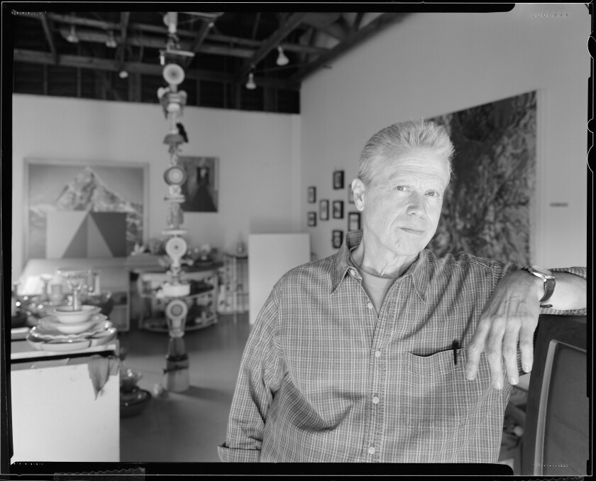 Los Angeles artist Don Suggs in 2005.