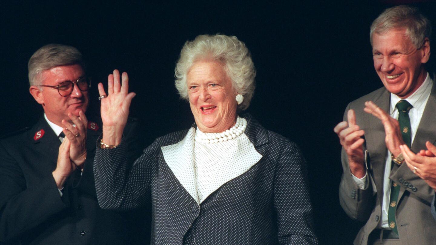 Barbara Bush dies at 92