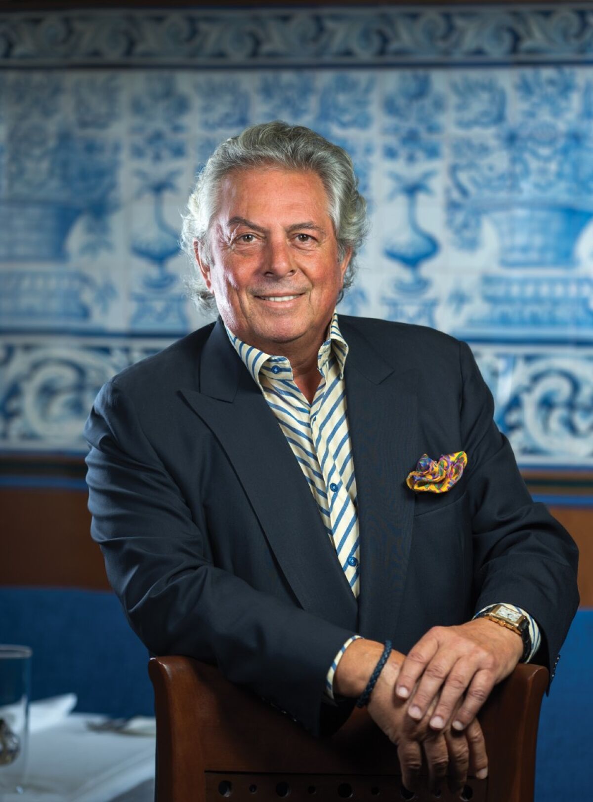 Mille Fleurs owner Bertrand Hug