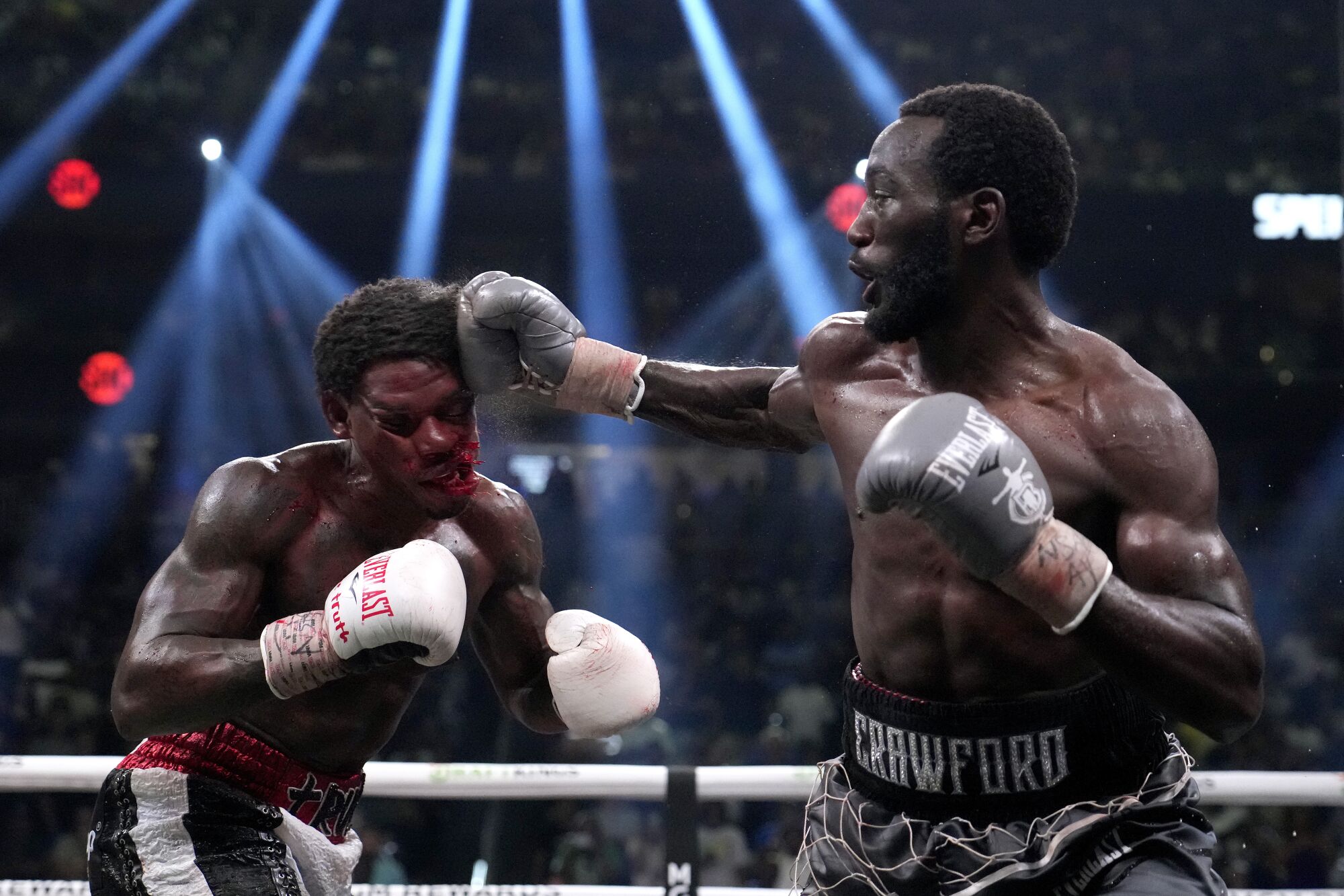 Terence Crawford savors pummeling Errol Spence Jr. and critics Los