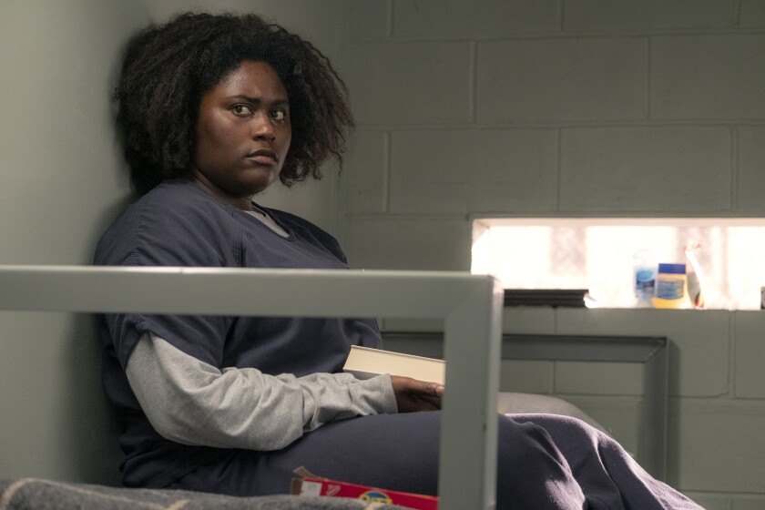 Danielle Brooks in "Orange Is the New Black." The Netflix series' final season debuts Friday.