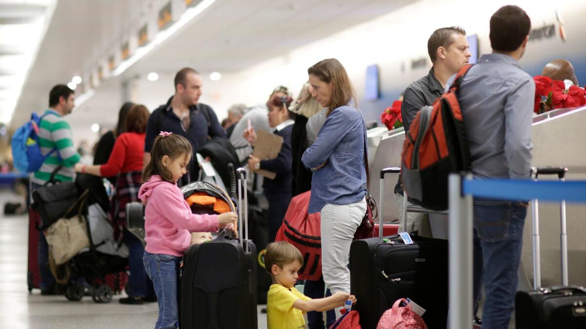 Managing delays and traveling obstacles during the holidays.