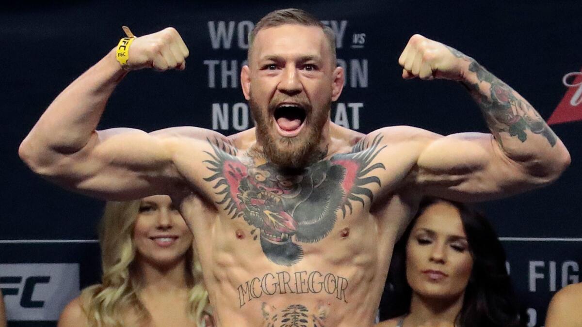 Conor McGregor hasn't taken part in a UFC fight since his November 2016 bout against Eddie Alvarez.