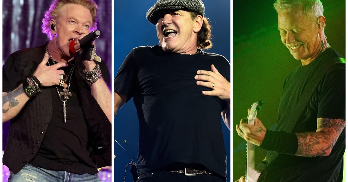 Metallica, Guns N' Roses, AC/DC, Tool to headline PowerTrip - The San Diego  Union-Tribune