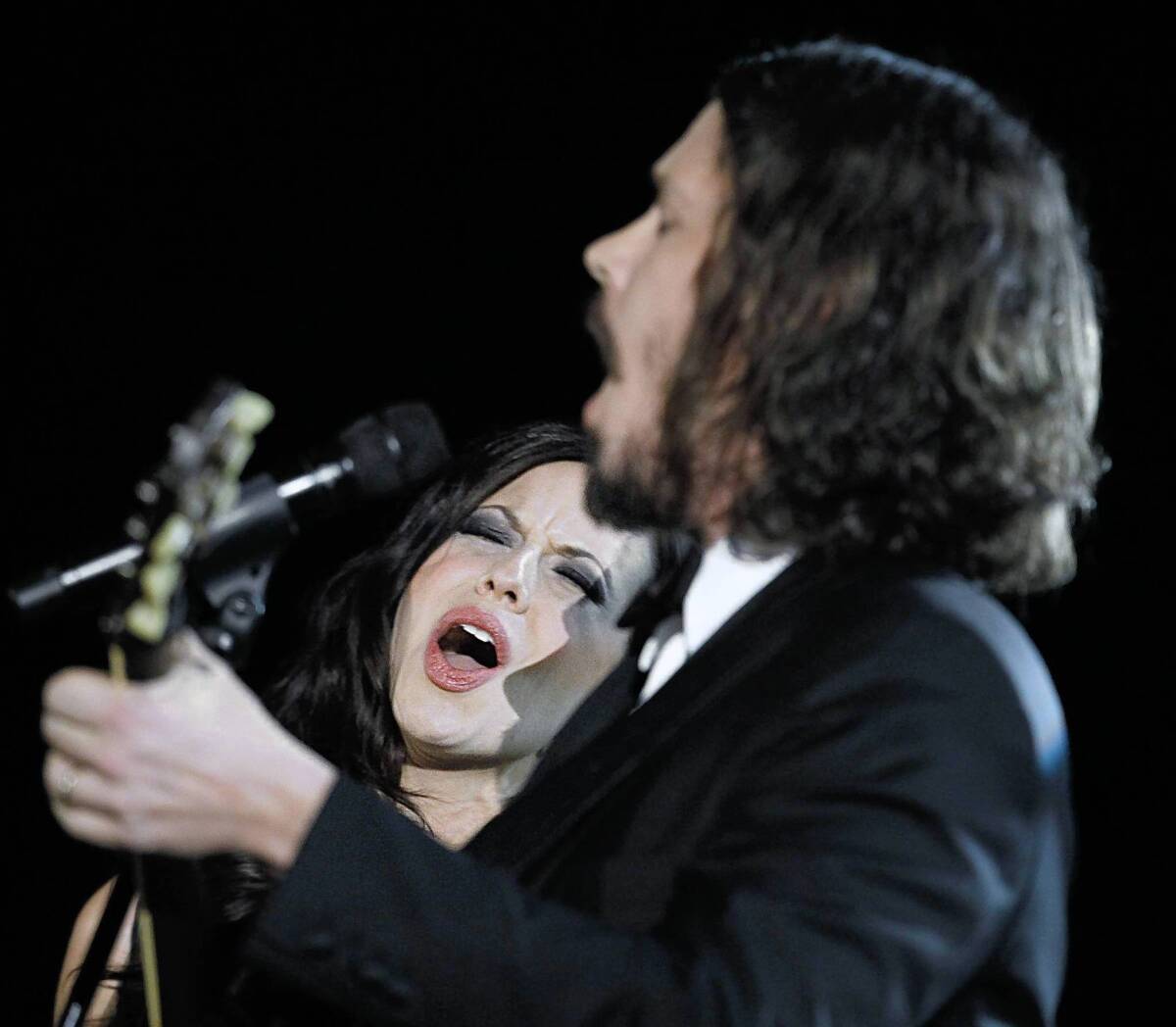 Joy Williams and John Paul White of Tthe Civil Wars in happier times.