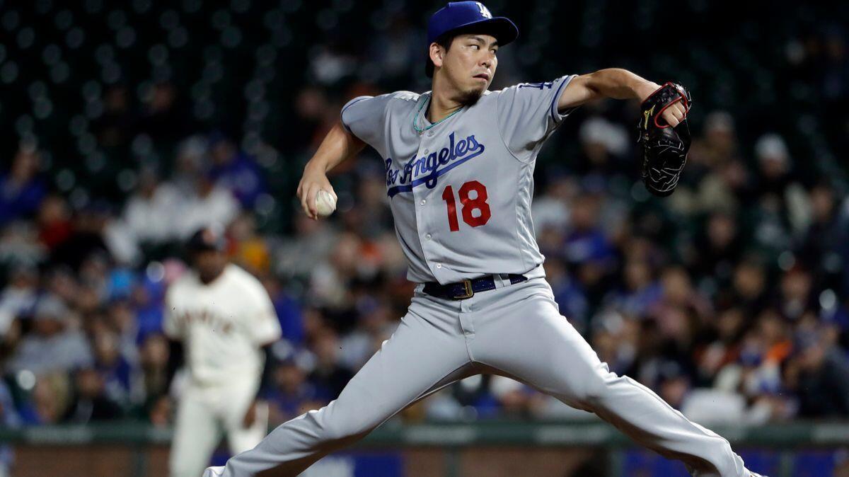 Kenta Maeda is 12-6 with a 4.21 earned-run average this season.