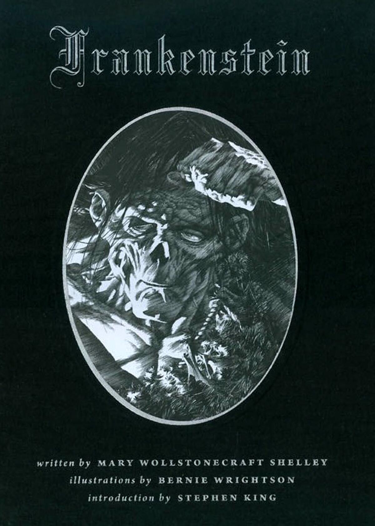 Bernie Wrightson's cover for "Frankenstein" (Dark Horse Books/ Bernie Wrightson)