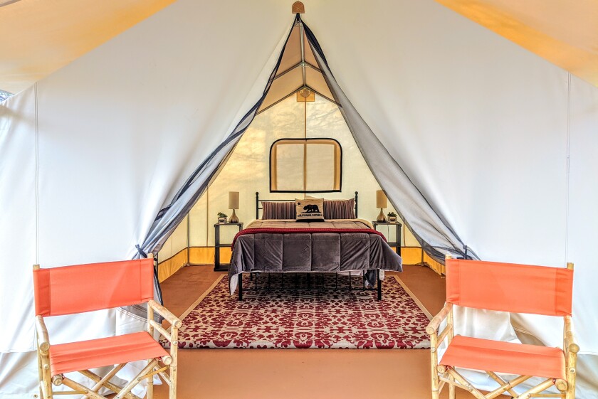 Wildhaven Sonoma opened its new safari-style tents by the Russian River on June 1.