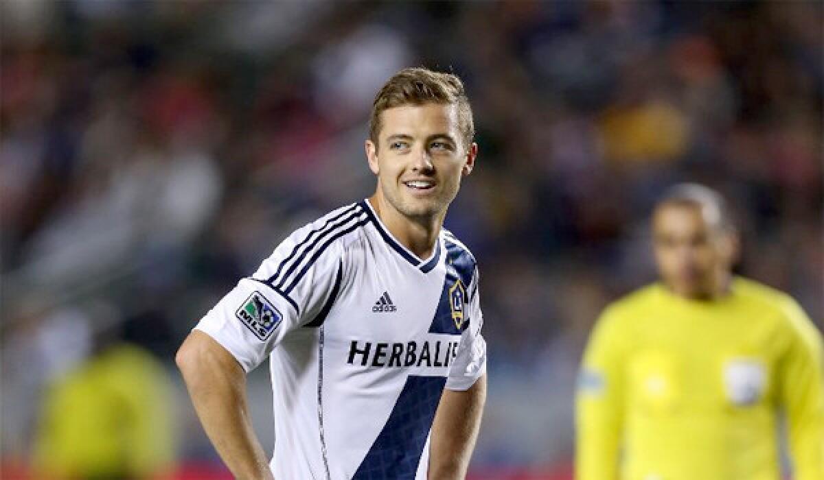 Robbie Rogers made his road debut for the Galaxy during L.A.'s 2-0 loss to the Carolina RailHawks during the third round of the Lamar Hunt U.S. Open Cup.
