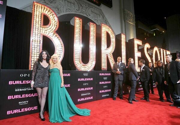 'Burlesque' premiere
