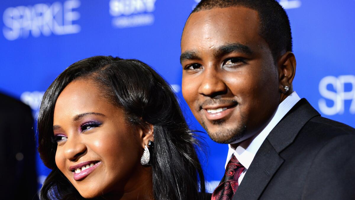 Nick Gordon has had Bobbi Kristina Brown's name tattooed on his left forearm. His girlfriend, the only child of the late Whitney Houston and Bobby Brown, has been hospitalized in a coma since being found unresponsive on Jan. 31.