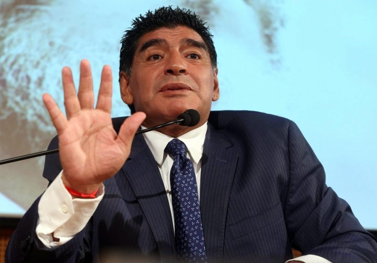 Diego Maradona has a tax debt of $53 million.