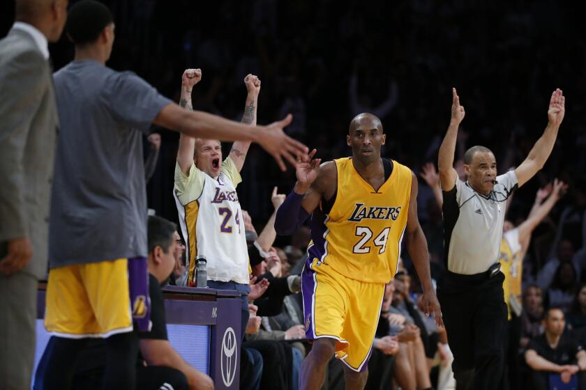 Kobe Bryant once told teammates goodbye and labeled them bums