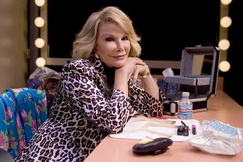 Joan Rivers Joan Rivers has talked about her surgery so many times over the years that it's part of her IMDB listing.