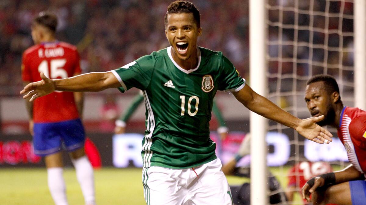 Giovani dos Santos has been called up to compete for Mexico in September World Cup qualifying matches. His brother Jonathan also was called up. Both play for the Galaxy.