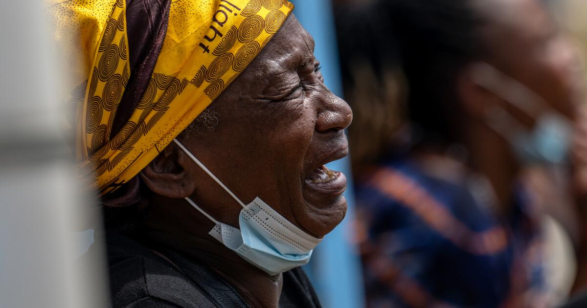 Residents burn an Ebola center in Congo as fear and anger grow over the outbreak