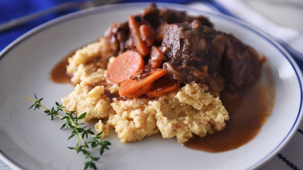 The classic Provençal stew was typically made with tough cuts of beef or with bull meat.