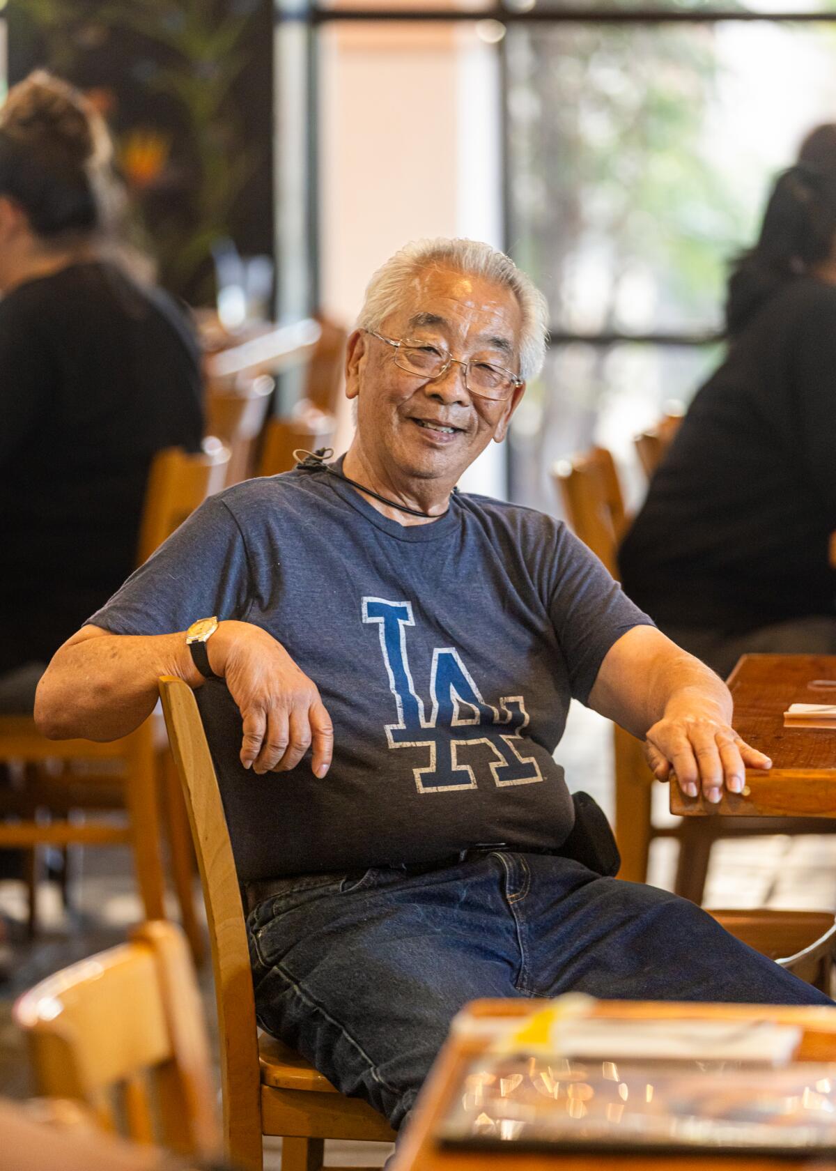 Diner Ted Yamata, 78, of Gardena.